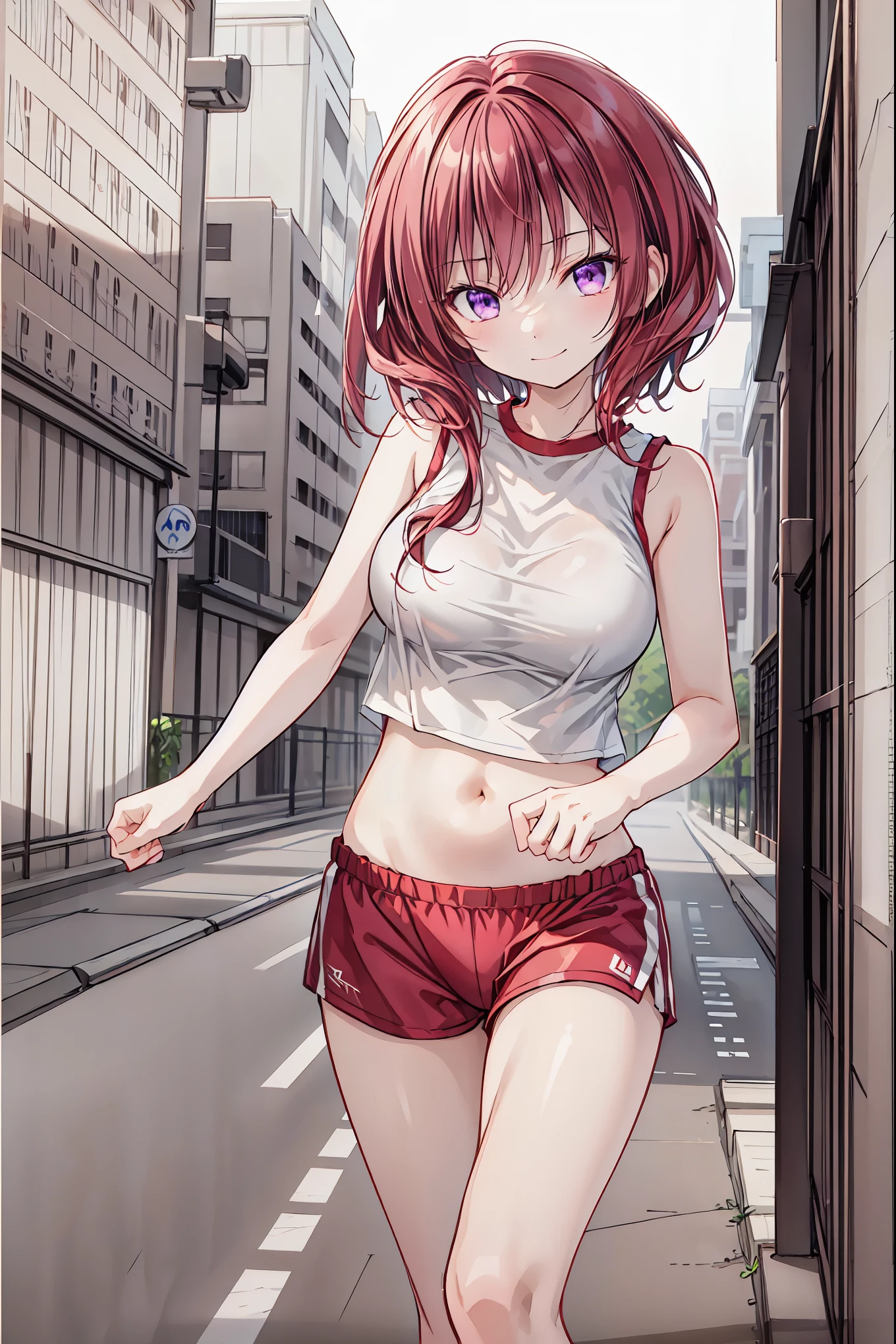 Anime girl, fit