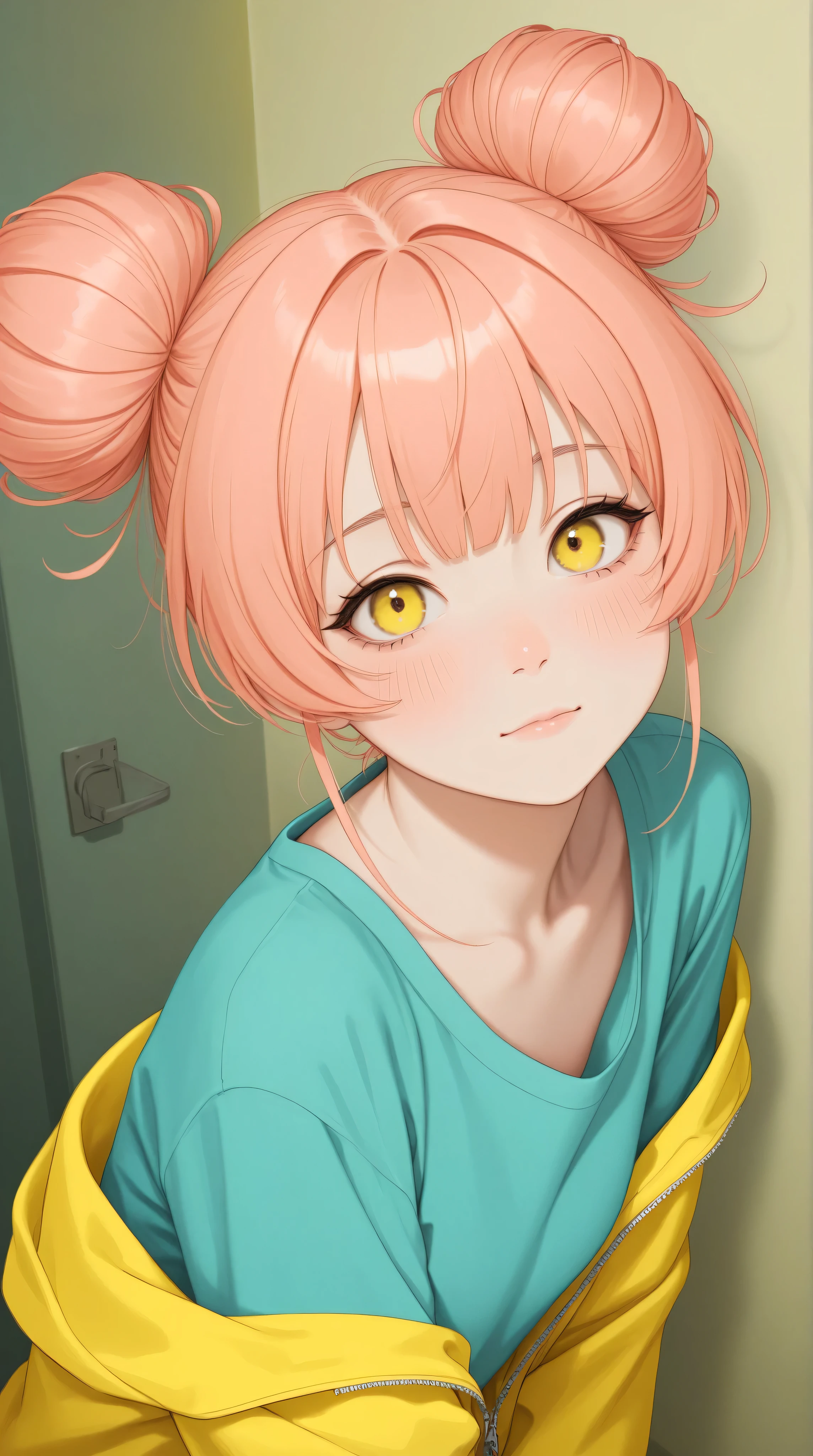 Kizi,Highly detailed, Amazing work,Vitreous luster,((clean backdrop)),In green,(((yellow colors))),blue color,pink colour,Best quality at best,clean backdrop。