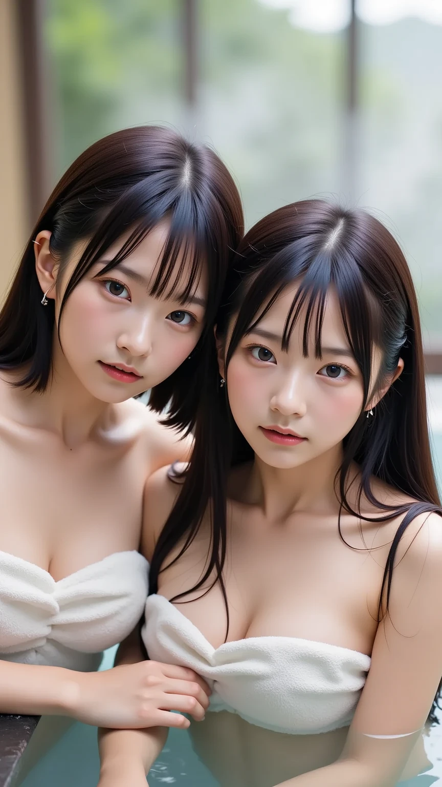 Shapely and beautiful Japanese girl, Graceful body, prominent breasts, He has long black hair and rides a motorcycle..