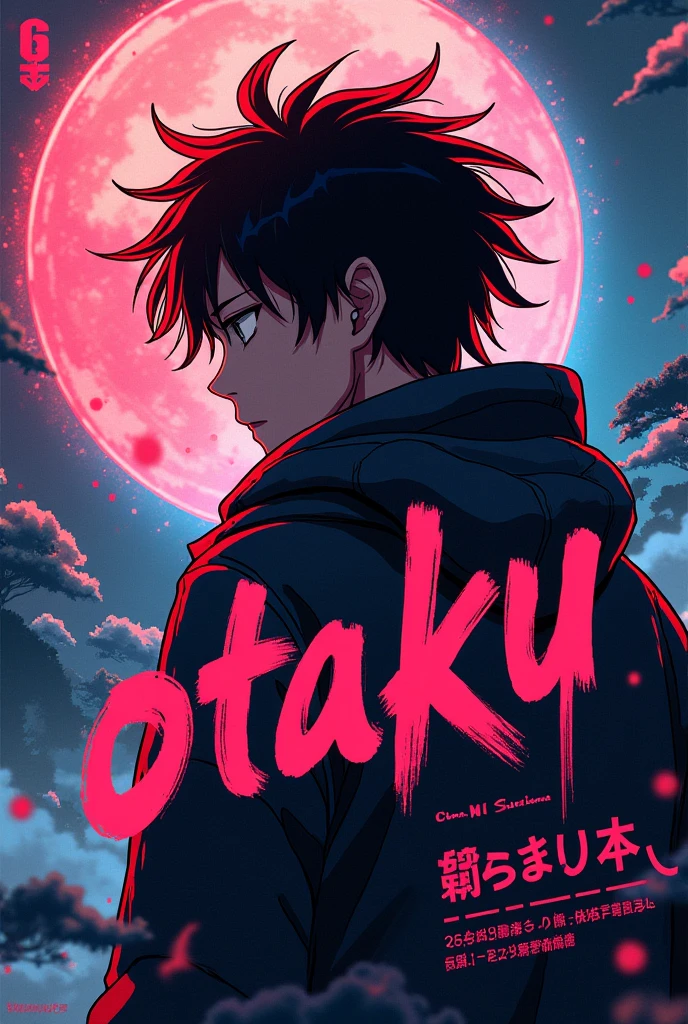 write the word OKI Charlie DOKI in gothic anime style and make it look like a bloody signature