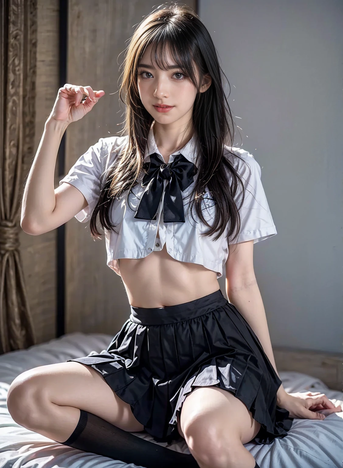 8k, RAW portrait (Japan人女性),masterpiece、Photoreal:1.3、realistic, ultra high resolution, highest quality, real life photos ,( in the evening :1.1),
((((2 girls:1.5)))), (((Two girls showing off their panties in the room)))、(beautiful face:1.1)、Japanの2 girls,((Two Japan High School Girls))、((2 real high school girls))、((Japan High School Uniforms:1.6))、In the classroom、 ((dark brown eyes:1.2))、(realistic skin texture:1.3)、(Immersive atmosphere:0.8、chiaroscuro:1.2) 、(look viewer:1.3)、((embarrassed look))、((from belowの天井:1.2))、(smile:1.2)、((((wearing very small silk panties))))、((panty shot))、((woman rolling up her skirt))、((from below:1.45))、((Close up on crotch:1.59))、((panty shot))、((Japan&#39;very cute :1.4))、((spread your legs to the side:1.4))、((((My pants are digging in.))))