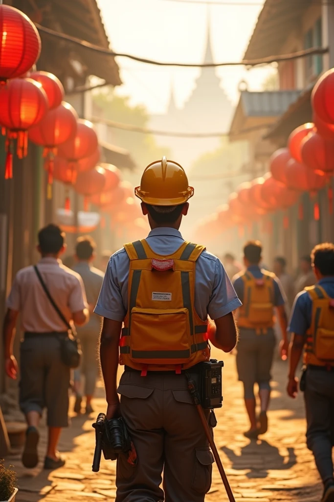 Migrant workers, construction site labor, architectural background, Chinese style, --auto --s2