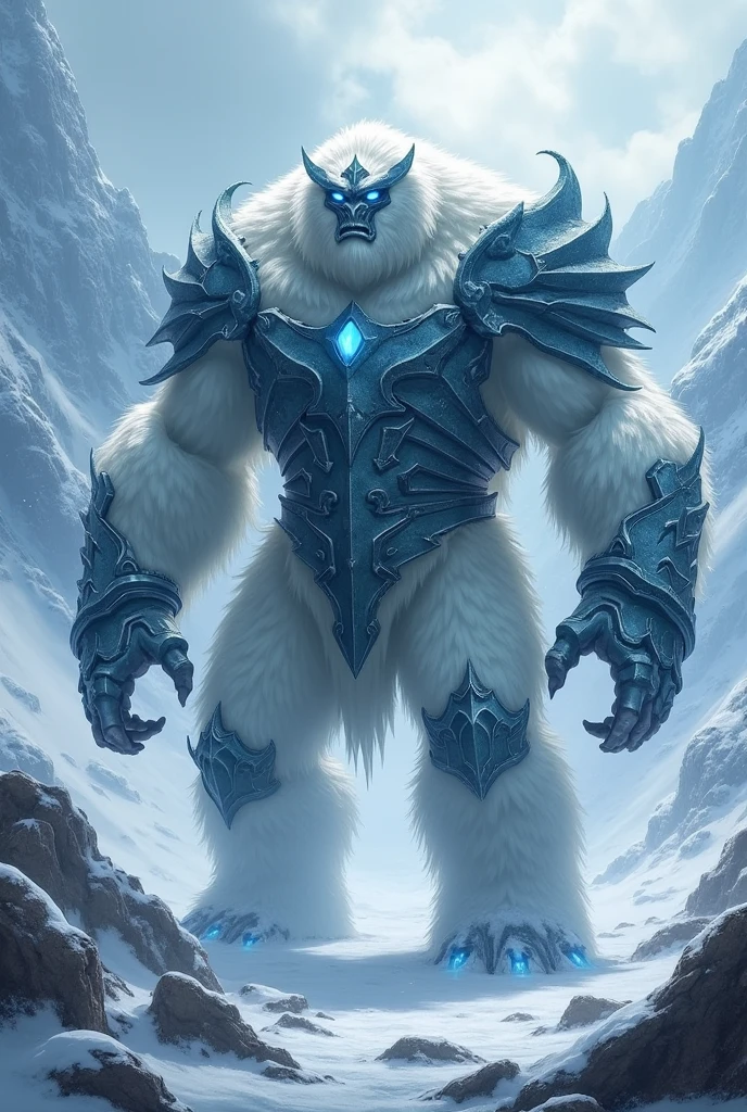 (Volibear/(League of Legends)), ((blue eyes, black sclera,glowing eyes,eye tattoo,arm tattoo,muscular, muscular male,abs, braided hair,hair accesory, glowing runes,ice spikes,ear ring, earrings)), (pose:1.3), (posing:1.3), (soft shading), 4k, hi res, five fingers, detailed hands, ((detailed face, (detailed eyes:1.3), detailed)), ((focus on full body)),show legs,show feet,(by takahirosi:1.5), solo, looking at viewer, 1boy, snow background with ice, navel, standing, full body, male focus,((topless,bottomless)), abs, biceps, flexing, smile,furry