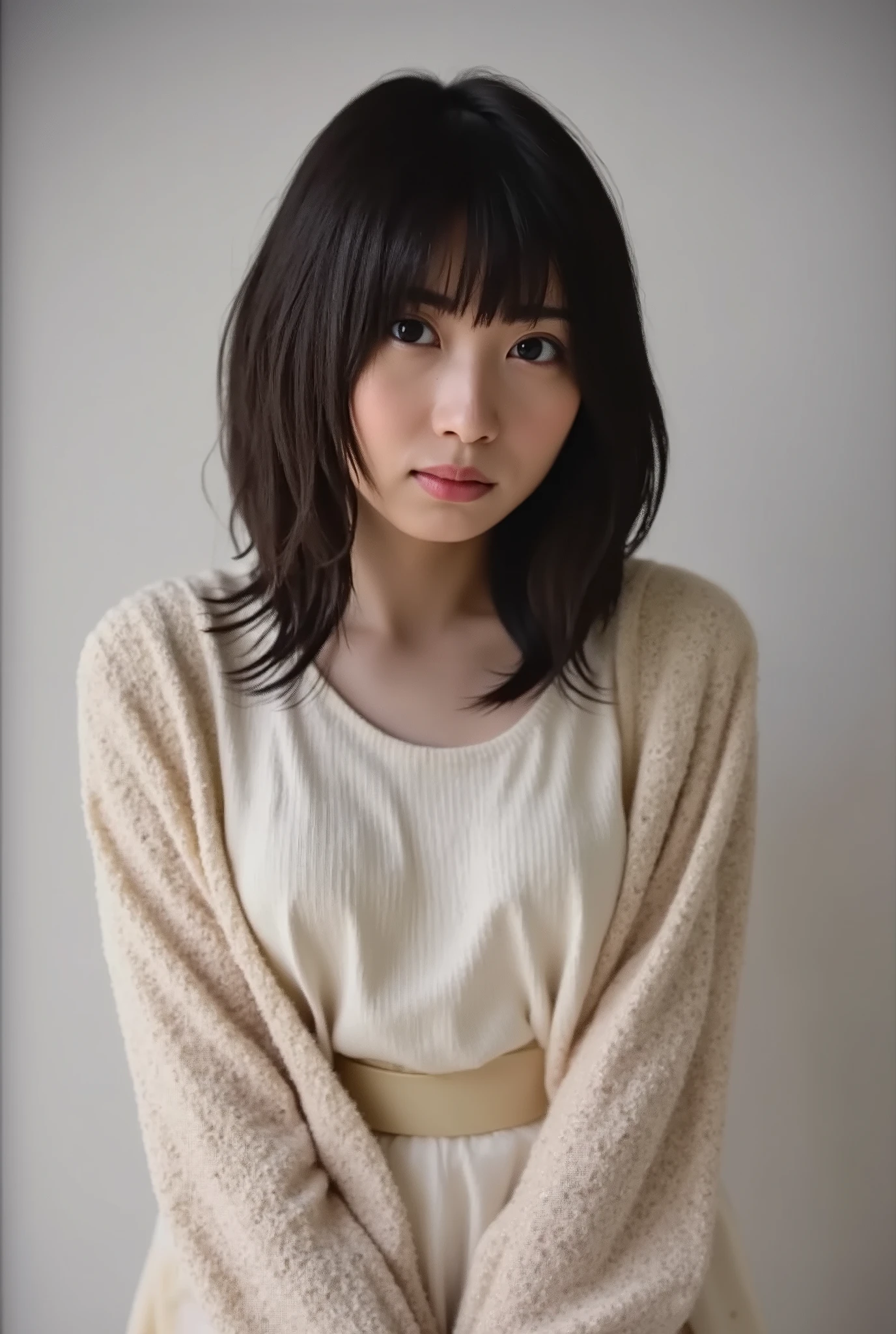 (( petite woman, Voluptuous women, Completely naked, without makeup, black hair)), ( full body portrait , black hair, black hair, short hair , very large breasts, very dark pubic hair), white skin, Glossy pale lips, skinny, Body Type, delicate and charming collarbone , 最 High Quality , RAW photos, realistic, face, とても beautiful, cute, Deep rim , high resolution, 超 Details, Details, Very Details, extremely Details eye and face, Sharp Eye, sharp concentration , Cinema Lighting, masterpiece, 最 High Quality ,16k,8k, beautiful,Get used to it, exquisite,extremely Get used to it, finely Get used to it, High Quality , insanely Get used to it, ultra Get used to it, 超 high resolution, 超 High Quality , beautiful face, Japanese , nsfw,When naked , (Completely naked, cute girl, twin tails :1.6),Cinema Lighting , Detailsな乳首,
