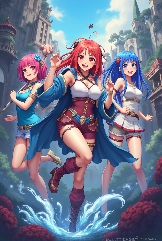 ((masterpiece、Highest quality、Detailed Anime))、Carnival of Rio、parade、((Japanese downtown shopping street))、(5+ Cute Naked Girls、Various hair colors、smile:1.3、Samba Dance:1.3、Samba Costume: 1.3)、(Pussy、Nipples、Mid-chest)、(Glowing Skin、Flashy and gorgeous accessories、Fishnet tights、Black Hair)、Visitors々