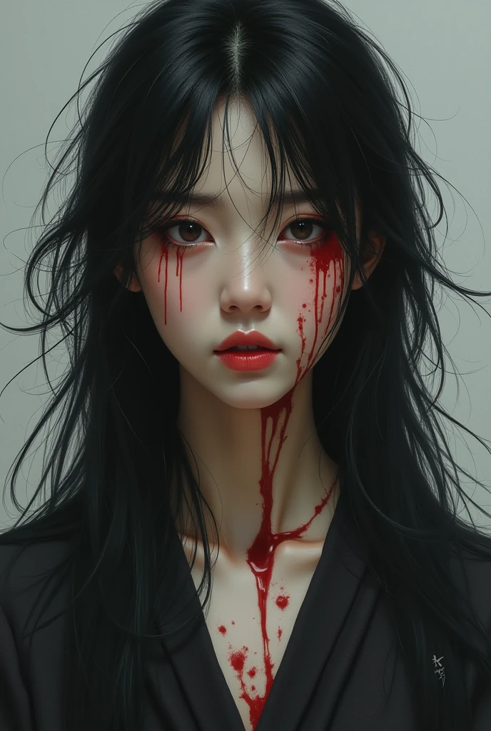 Highest quality, masterpiece, look up, cute,(Horror),(((少女の美しいzombie))),((zombie)),((This girl is dead)),(Being attacked),Trying to bite,(((Bleeding,Injured))),(((Shedding tears of blood))),((Bloodbath)),((口からBleeding)),((Covered in blood)),(A body covered in wounds),((zombieに身体中を噛みつかれた)),((Sexy)),(sexy),((Small breasts)),(Baby Face),(high school girl,uniform),Bobcut,(((Masturbation))),((semen)),Beautiful Style,(Eternal Pleasure),(((Lower body exposed))),(((Pale skin))),((Sensual look)),(Sexy表情),(Expressions of delight),((fearと快楽の表情)),((Ahegao)),(Dark atmosphere),(Dark atmosphere,fear),((Dim lighting))