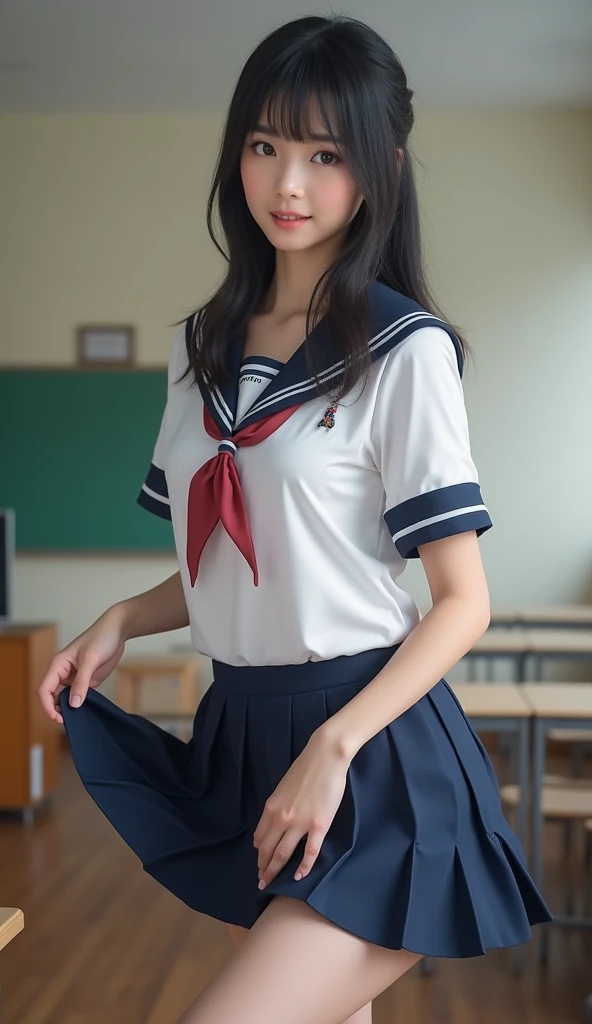 Masterpiece,Highest quality,Official Art,White background、Sitting on the ground、Highly detailed CG Unity 8k wallpapers, Best Quality, 8k, 12 Year Old Naked Girls, tits小さい, 、Raw photo, Absurd, Award-winning portraits, A shy smile, Solo, , , Delicate girl, Upper body, Digital SLR, Looking at the Viewer, Frank, Sophisticated, Thin arms, maid Cafe, (Detailed eyes and face:1.0), (Senile:1.1)、((NSFW:1.7、Real))、1 Girl, ((Schoolgirl uniform)), View your viewers, Young face、Satisfied expression, (( Spreading legs、With legs apart、Mainly crotch)),Show your chest、、tits、Small breasts、、((Genitals))、(((()))))、(((Genitals)))、(Pussy line)、((((Japanese elementary school students、She has a bun hairstyle、Japanese Junior Idols、I was in ecstasy.....、、I feel ecstasy、