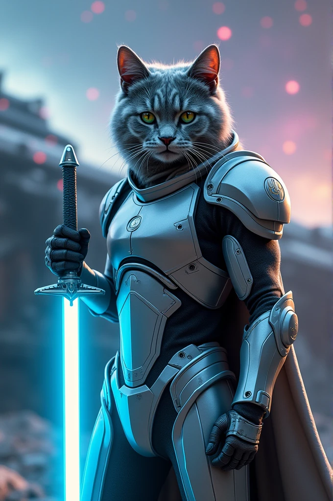 anthropomorphic space cat, illustration, cartoon, soothing tones, calm colors, (anime), (illustration), cartoon, detailed
