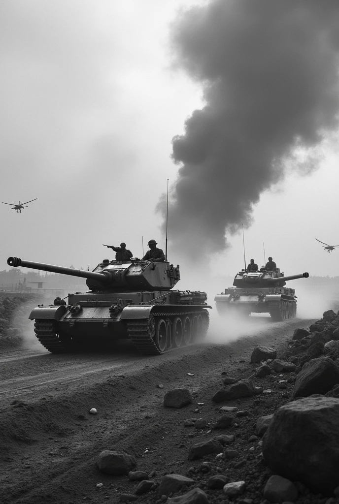 wide-shot, action, war photography of (TwinRealms:1), (wwone:1) "A soldier's face reflects the haunting reality of war", "The aftermath of a bombing, captured in a single frame", "Civilians flee from the destruction of their city", "The fear and desperation of a war-torn society", "The scars of war etched into the landscape"