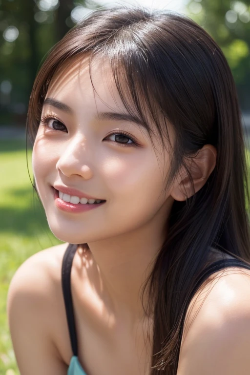 Realistic and detailed face、Unbroken face、Realistic、photograph、8k、outdoor stadium、ponytail、Four cute 20-year-old cheerleader teammates with huge breasts, Young faces squat in a row.、Small tank top、Exposing breasts、Nipples are exposed、Very short mini skirt、I can see your pants、everyone does the peace sign、The whole body is visible,20 years old, young girl、Shortcuts,Please open your thighs,((((full body shot))))、(((Huge breasts:1.2)))、Japanese,(Beautiful dark-skinned Japan woman:1.2),(((Full Body View:1.2))), visible nipple, nip slip