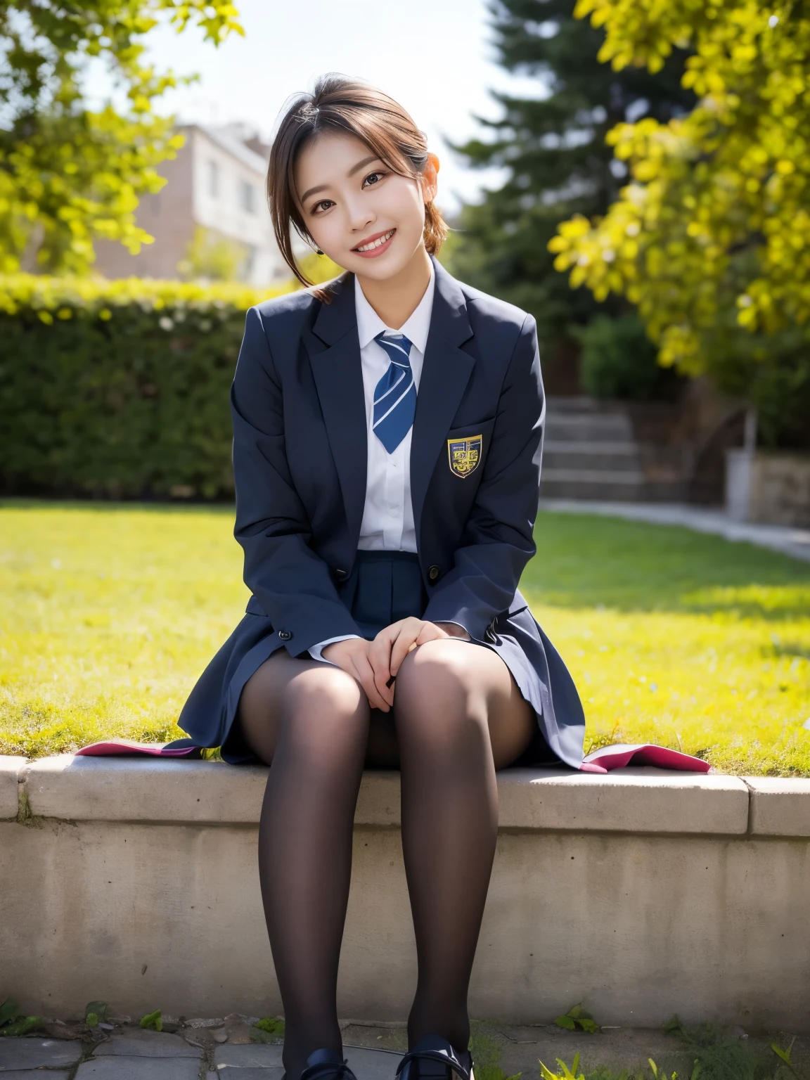ulzzang -6500-v1.1, (Raw Photo:1.2), (Realistic Photo), Beautiful Girl with High Detail, (Realistic:1.4), Beautiful eyes and face with High Detail, Beautiful eyes with High Detail, Japanese school uniform, School uniform, (Ultra Realistic Pantyhose:1.2), Shoeless, Sitting on a chair, (Ultra Realistic pantyhose:1. 2), shoeless, toes, sitting on chair, big file size, high resolution, very detailed, best quality, [masterpiece:1. 6], illustration, very detailed, nffsw, detailed, best quality, 8k wallpaper, movie lighting, one girl, 17 years old, perfect figure, cute droopy eyes, beautiful big eyes, eyes , (( masutepiece)), best quality, 1 girl, eyeshadow, ((FULL BODYSHOT:1.4)), (とても愛情深い笑顔:1.2),.
