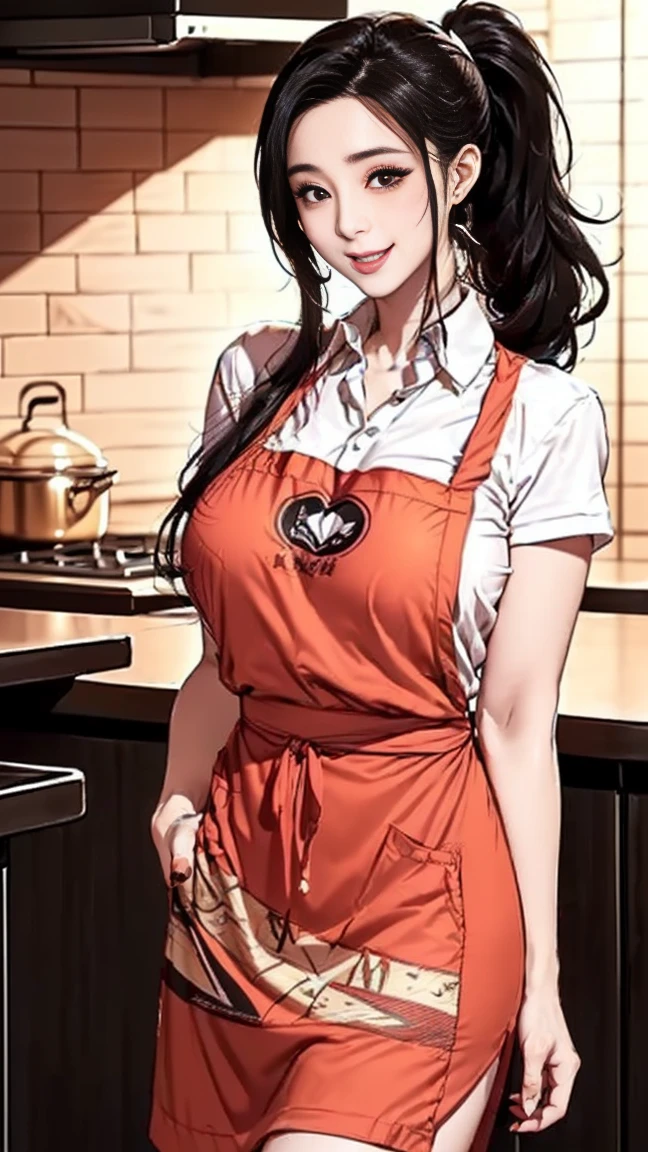 Perfect CG8K, UHD Quality Resolution Wallpapers, Realistic, The most beautiful and sexy,Evangelion,makinami, Red frame glasses,Sexy and seductive student uniform, White panties,((Big Breasts:1.4)),(Milk drooping down:1.4), Cinema Lighting, Vivid moonlight eyes, Long and fine eyelashes, White skin, Cleavage, Nice big ass, POV camera view from below, Bend your body, sexy slut seductive pose, Looking back at the audience, In her kitchen, Highest quality, Highest Resolution,masturbation, all fours, from behind, from below, focus on panties, focus on panties, hand on pussy,,