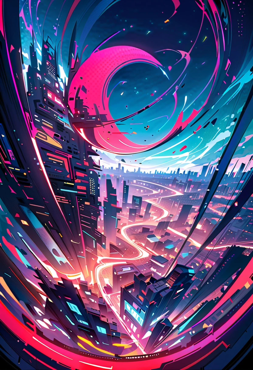 cyberpunk, golden hour, architecture, sky shanty town<lora:EnvyBetterHiresFixXL01:0:hr=1><lora:EnvyRainbowGothicXL01:1>