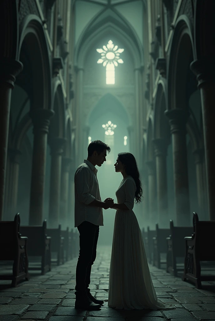 Man marrying the ghost of "La Llorona"