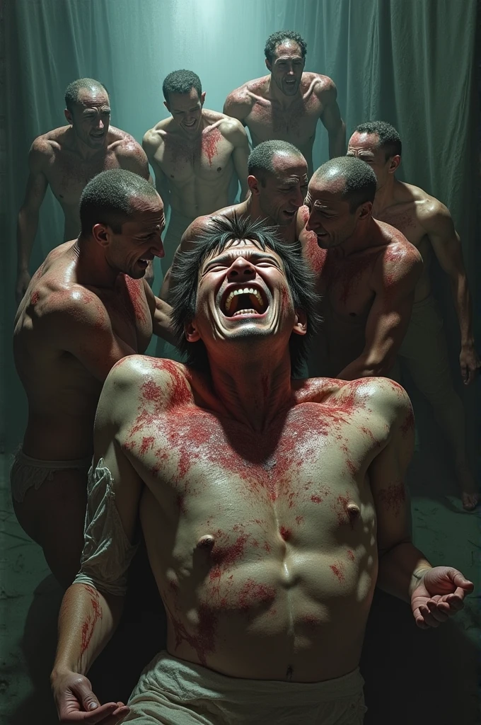 people being tortured in hell