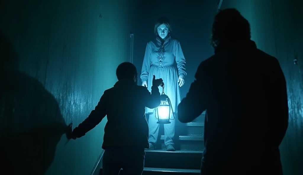 "Exploring the hallway and finding the old assassin"
"with the flashlight shaking slightly in his hand, she gets out of bed, your feet touching the cold wooden floor. With every step, the floor creaks under your weight, but she moves towards the half-open door. Opening it carefully, the light of the lantern reveals a long dark corridor, its walls covered with old, faded portraits, as if every face was watching your movements.
By proceeding with caution, the silence is interrupted by a distant sound of shuffling footsteps. She quickly turns off the flashlight, your heart racing. Across the hall, emerging from a side door, a hunched figure appears—a frightening-looking old woman. Her long, dirty dress brushes the floor as she walks., holding something shiny and sharp in one hand, a big knife. The old woman's face is wrinkled and stern, his small, cold eyes scan the hallway as if he were looking for something... or someone.
The character holds his breath, leaning against the wall silently. The old woman walks slowly down the corridor, dragging the knife on the wooden floor, but you don't see it. The sound of the assassin's footsteps fades as she moves away., disappearing at the end of the corridor. A sigh of relief almost escapes his lips, but she keeps silent, knowing that the danger is still present. She now needs to decide her next moves., aware that she is being hunted."
This excerpt adds suspense to the scene., highlighting the tension between the character and the threat of the old assassin, creating an atmosphere of fear and survival.
