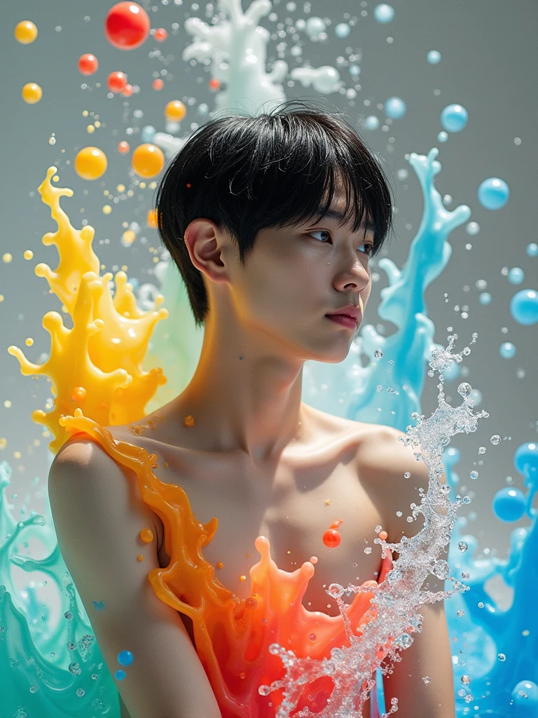 17 years old, Japanese, naked, gay, boy, whole body, penis, DARKNESS, FOOT, hooray, DOUBLE both hands raised, SIDE view, whip, rain