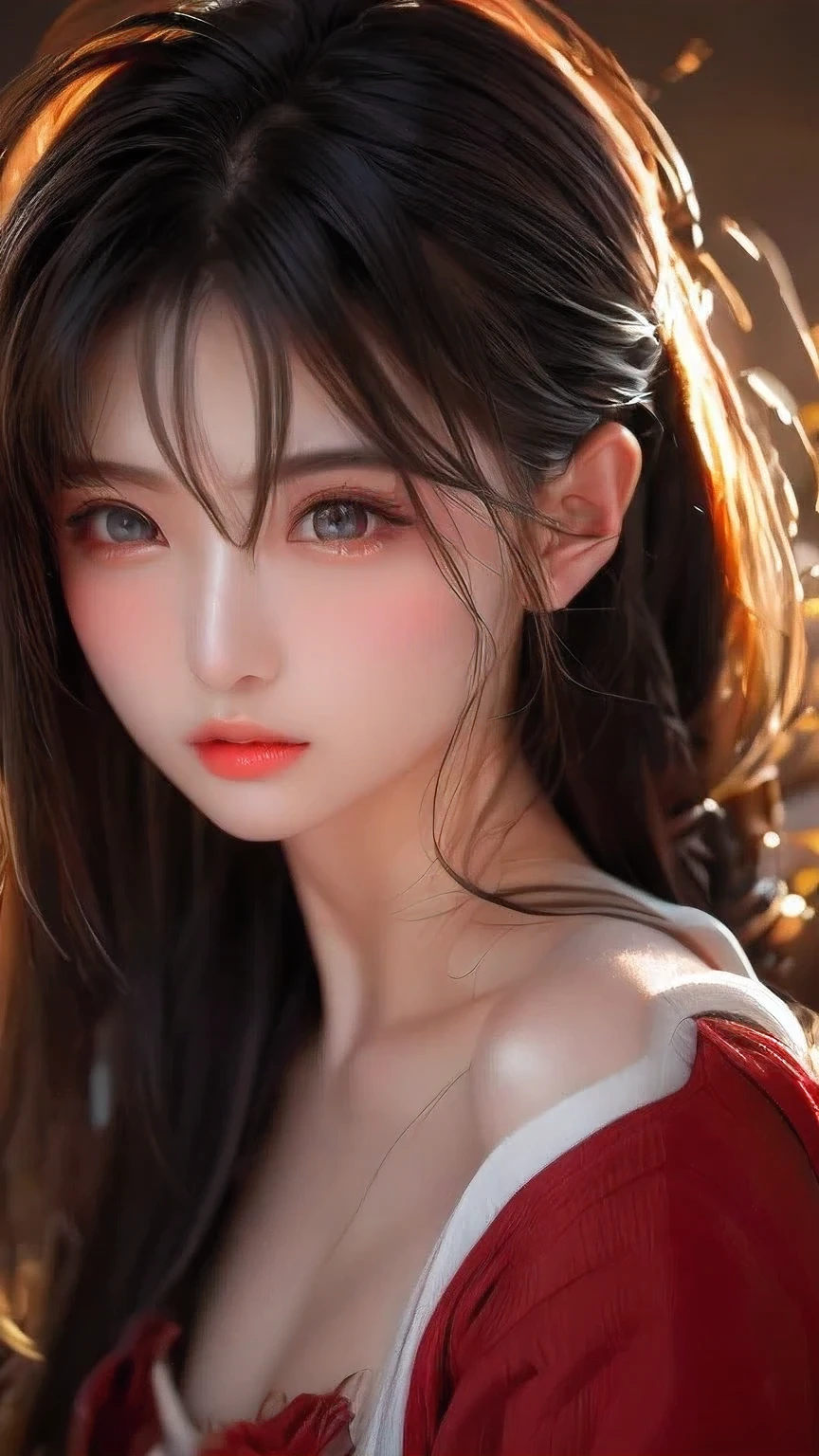 original photo, best quality),(Realistic,Photo Realistic:1.3), best quality, Very detailed,masterpiece,超Level of detail ,illustration, 1 girl,domina_ body, Big Breasts , dynamic angle, World Masters Theater,Messy_Long_hair, best quality, Extremely Detailed CG Uniform 8k Wallpaper ,, are amazing,Light,lens_Flare, Dunhuang _style,Real Humans, Very detailed facial and skin texture , Exquisite eyes, Surrealism , ultra-realistic photo, Very detailed CG unified 8k wallpaper,(masterpiece),( best quality),( Super Detailed ),( ultra-realistic photo),( Highly Detailed Photos :1.36),Face domina has Light, 灯Light,illustration, Very detailed,Level of detail , High Resolution , Very detailed, best quality, masterpiece