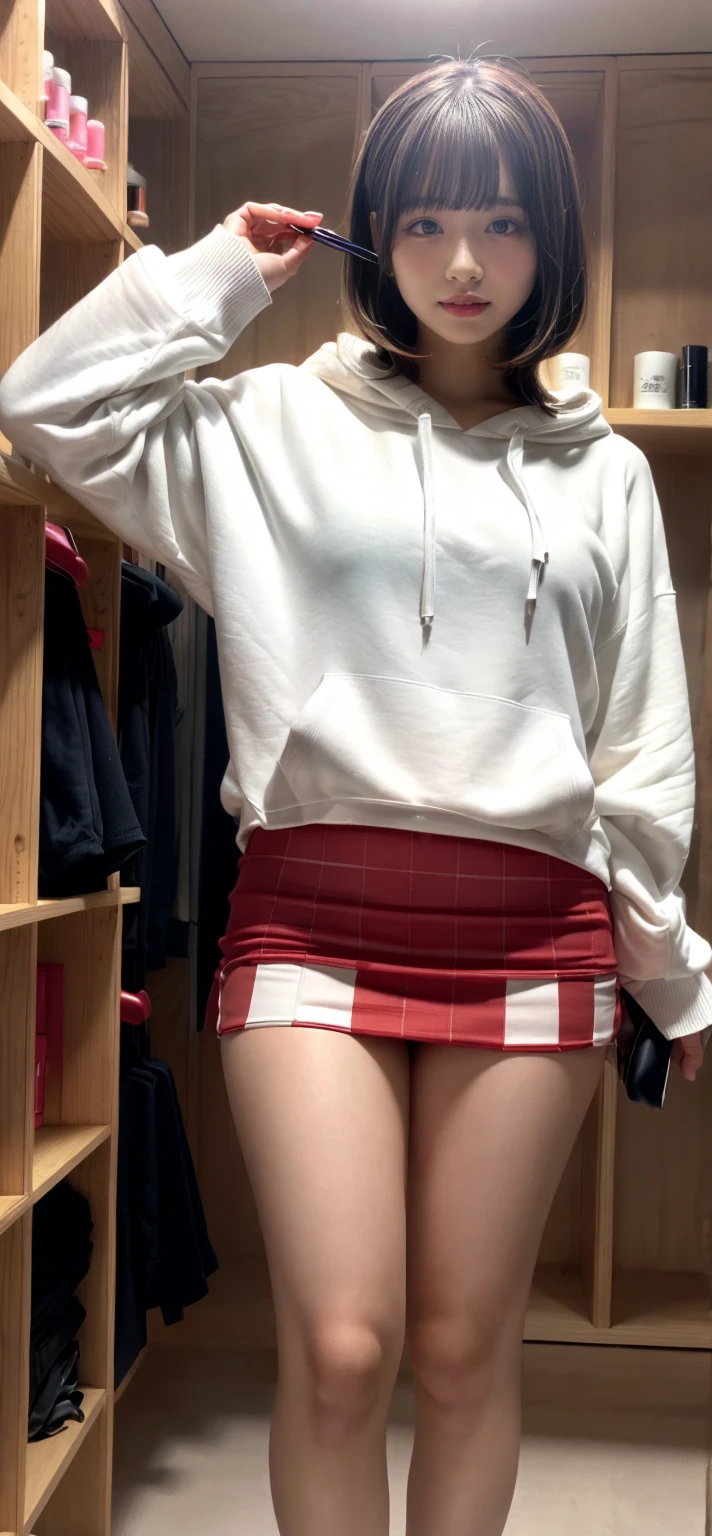 Japanese、(masterpiece, 16k,8k,4K ,Very detailed:1.1),(Beautiful Face:1.1),(One Girl:1.1),Age 25,(urination:1.4),(Embarrassing:1.2), slightly plump figure、Center of chest、Protruding nipples、Provocative, Fluffy light grey mini skirt,Cosplay、 pantyhose, Beautiful woman、Japaneseの女性、Peeing on your own, Wet clothes, A face that can't stand pee, Desperately Wet, Pee despair pose, Her body is'I can't hold my pee、peeing in the middle of town。, Pee running down her legs, stand up, Hyper pee desperate face, Big pee poodle、Look at me and smile、Troubled face、Troubled face、High resolution、(Wet skirt changes color:1.3)、I want to pee、Iori Moe、Well-formed face