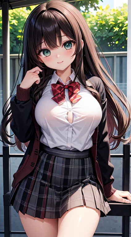 High school girl in white blouse and purple checked skirt, purple checked skirt, long black hair untied, pinched eyes, long lashes, well-styled and rather large breasts, white underwear and skirt rolled up, pose emphasizing big, naughty big, naughty thighs, naughty anime style, beautiful anime schoolgirl, surreal schoolgirl, surreal , seductive anime girls, realistic schoolgirls, big emphasis, naughty anime style, naughty thighs, naughty thighs, smooth anime cg art, surreal girls, seductive anime girls, lifelike schoolgirls, smooth anime CG art, anime girls, beautiful anime schoolgirls, beautiful anime girls, beautiful charming anime teenage girls, naughty anime style, photorealistic anime girl rendering, beautiful girl strangled from behind, beautiful girl strangled from behind,