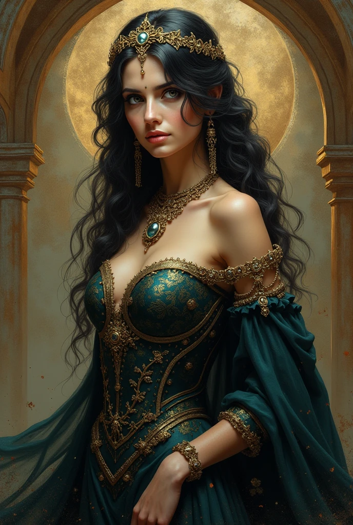 professional photograph of a voluminous and panoramic scenery  by  Donato Giancola and Bastien Lecouffe-Deharme and yousuf karsh , bold lines, hyper detailed, dark limited palette, dramatic lighting,  (intricate details, masterpiece, best quality:1.4),
<lora:add-detail-xl:1> <lora:xl_more_art-full_v1:0.5>