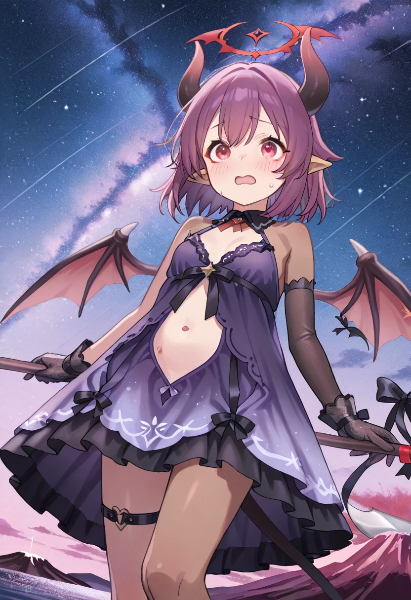 A pink-haired，Fox witch, 26 year old，ultra - detailed, 8K, Unreal Engine 5，The eyes show enchantment and longing，Sitting in the courtyard with a book in hand，耳Nipple Ring，head gear，Clothes are shoulder-baring