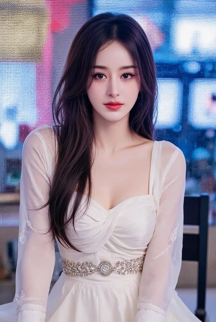  Beautiful Chinese Girl Named : Zhao Yang (Zhao Yang ) age: , 18 years old, is a Thai model with white skin, beautiful skin