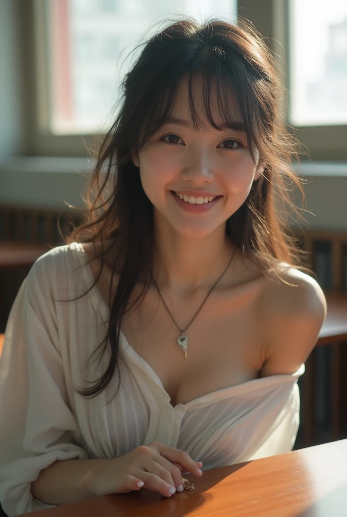 first person perspective, (masterpiece:1.3), High resolution, Super detailed, Highly detailed CG Unity 8K wallpaper, realistic, photo-realistic, RAW photo, A scene from a movie、(((Cute Pajamas))),beautiful detailed face, white skin japanese woman、20 year old female、realistic目、F Cup Big、beautiful and fine eyes、(real skin: 1.3)、cute face、medium long hair、beautiful skin、, fine cloth texture, detailed hair texture, perfect body, beautiful face, Accurate, anatomically correct, Highly detailed face and skin texture, natural neck length, (beautiful hands), (Fair skin:1.2), aligned teeth, beautiful skin, Bedroom、early morning、Sleepy face、sleeping in bed、So that the whole body can be seen、