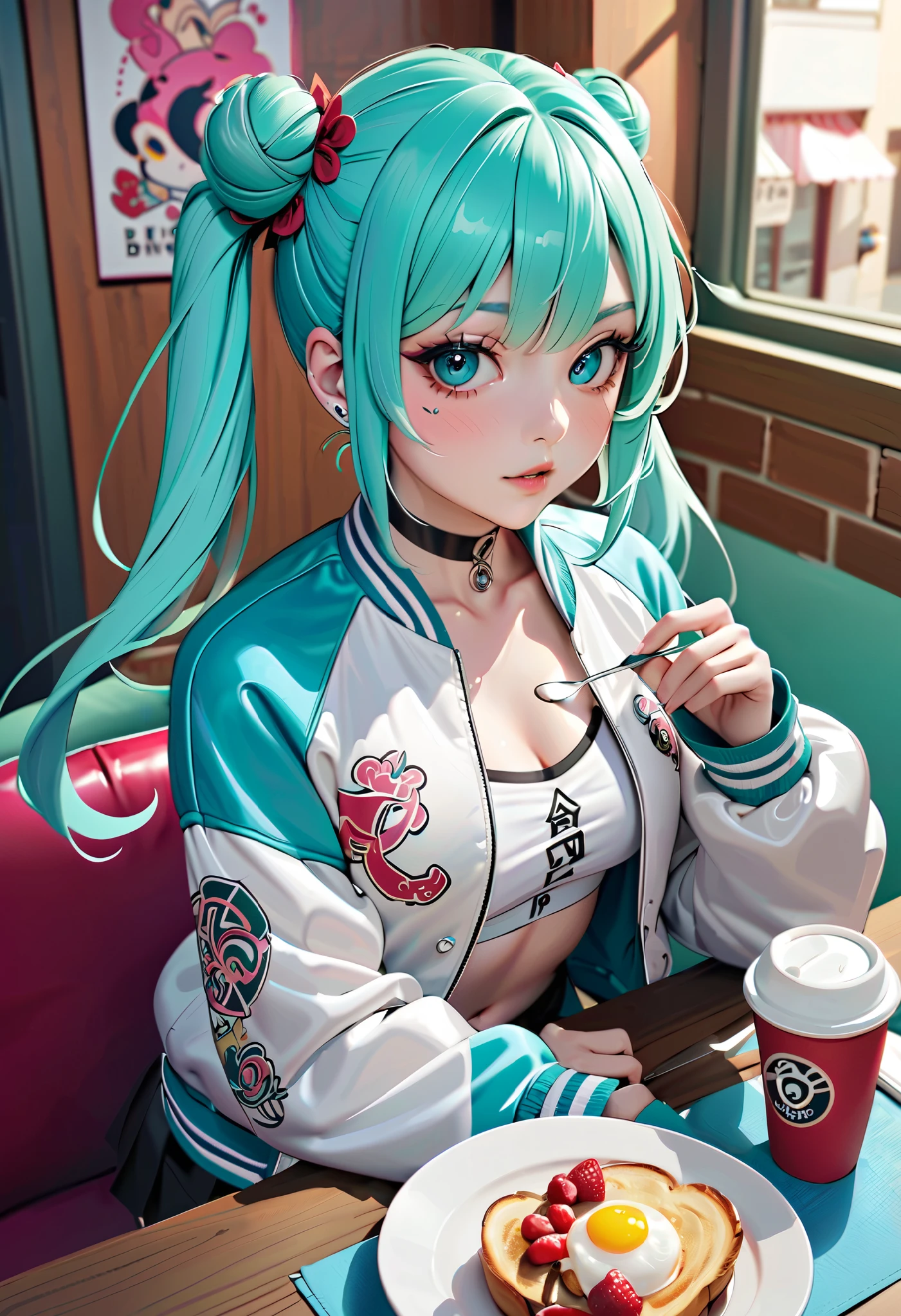 anime girl sitting on the floor with a soda can and soda cans, realistic anime 3 d style, anime girl drinks energy drink, perfect android girl, attractive anime girl, seductive anime girls, anime styled 3d, anime style 4 k, Anime style. 8K, the anime girl is crouching, soda themed girl, Anime girl cosplay, Beautiful Anime Girl