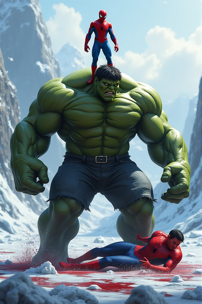 Hulk&#39;s son with Snow White 
