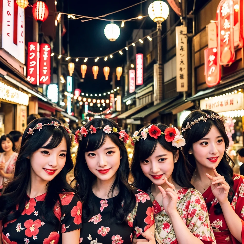 High school girls traveling in China、Looks like a lot of fun、Everything sparkles、Beautiful scenery、Cute girl、