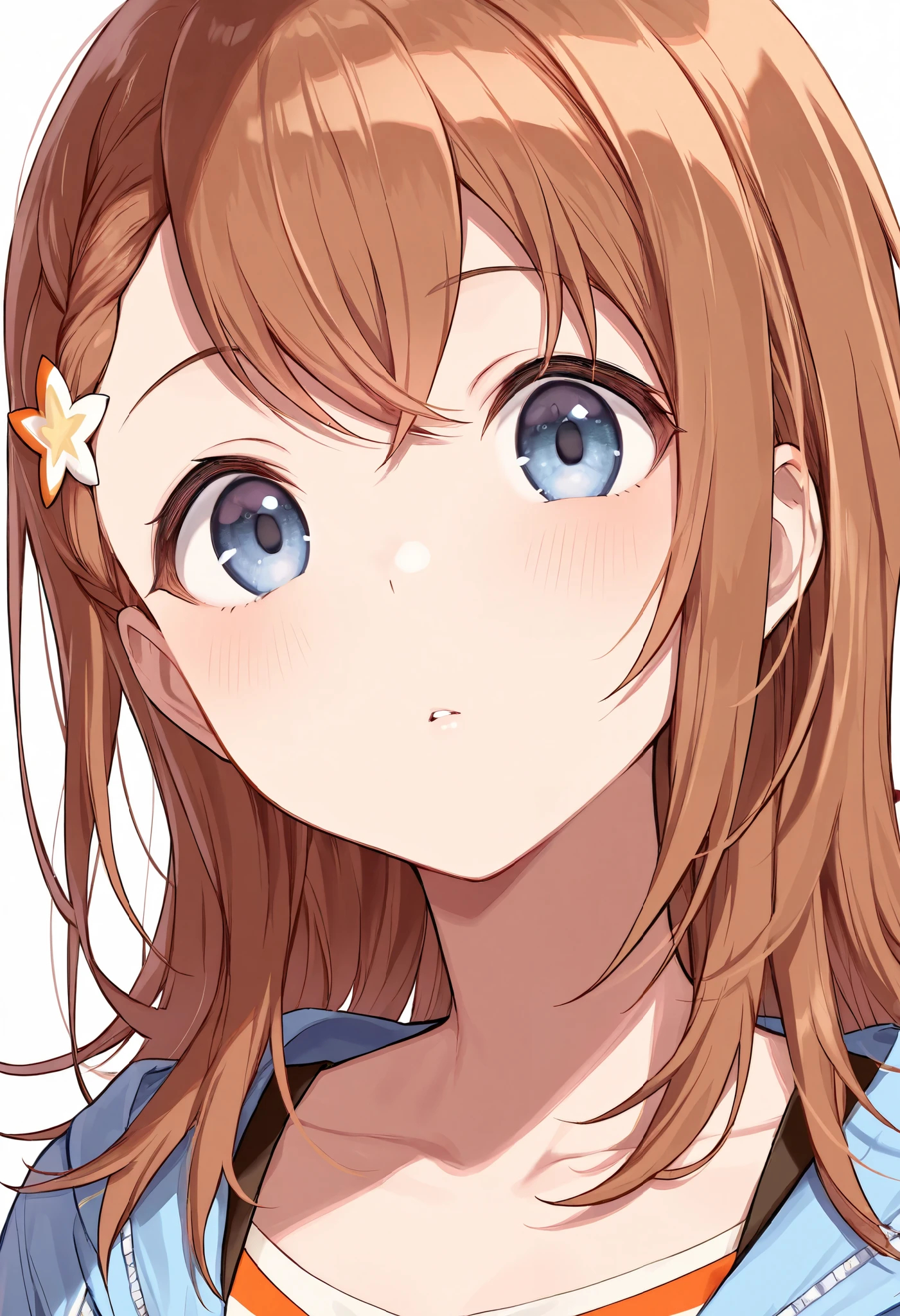 Hanasato Minori, Character Portrait,(8k, best quality,  masterpiece:1.2),\(Eye details\),\(Facial features details\),(\( clothes details details\)\),(1 girl:1.3),