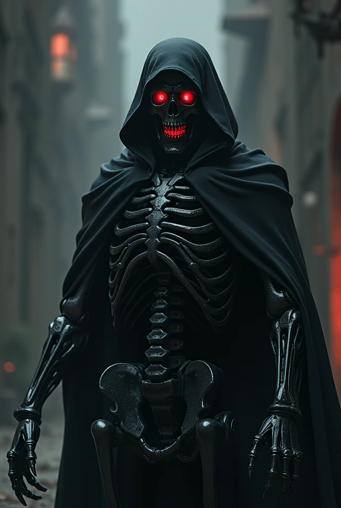 The Dark Lord on various skeletons, corpo inteiro, 8k, ultra realista