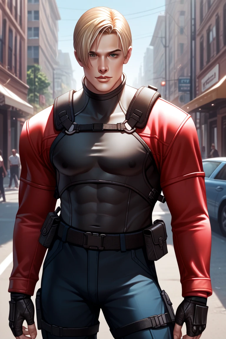 (High resolution CG), (  Top Quality ), (High resolution CG), (  Top Quality ), Backstreets,. Kennedy, SWAT Clothing,       beautiful and charming young man,    muscular and tight  ,