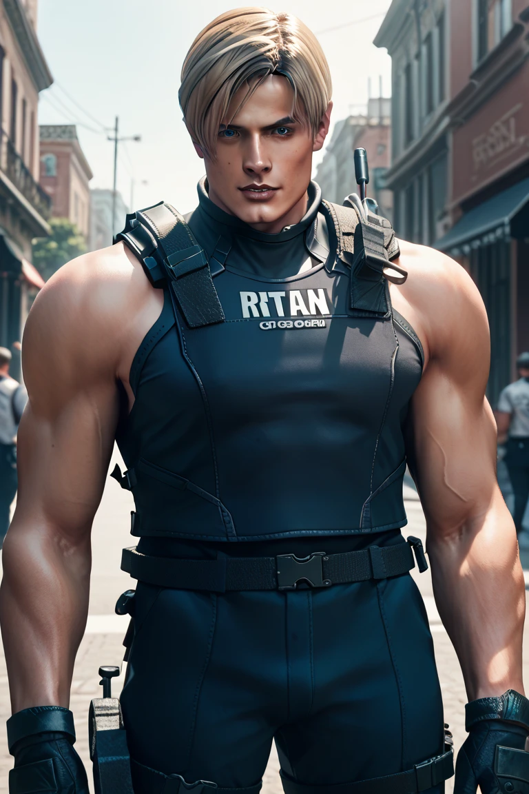 (High resolution CG), (  Top Quality ), (High resolution CG), (  Top Quality ), Backstreets,. Kennedy, SWAT Clothing,       beautiful and charming young man,    muscular and tight  ,