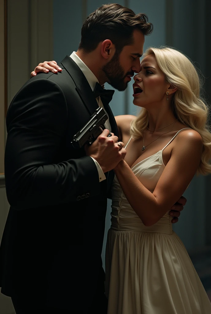 a father(he had been brainwashing by his secondson , crossdressing , bride of his secondson, wear sexy lingerie,has first night sex with his secondson ,He's made to forget all about being a father)