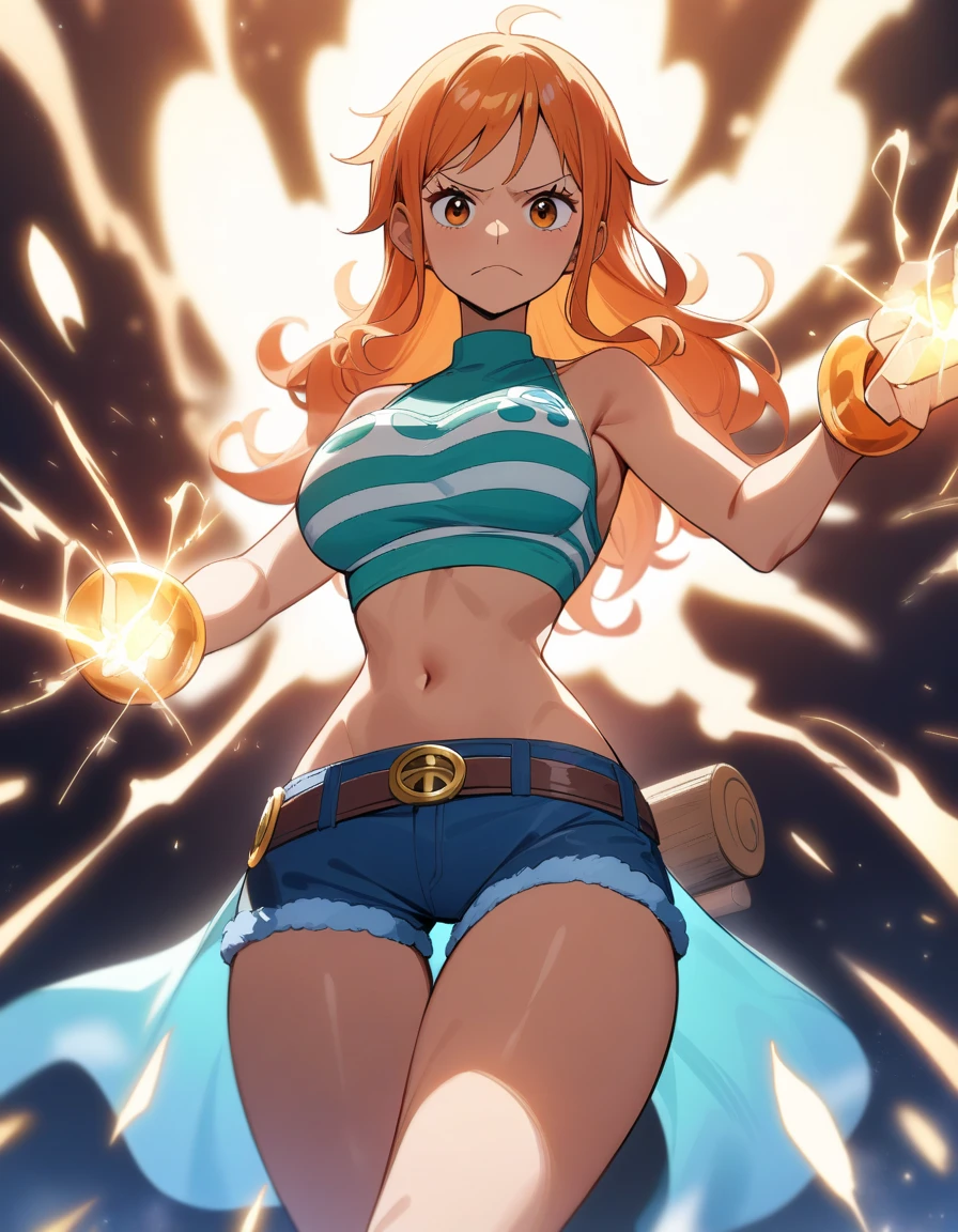 (Sapphire blue hair:1.1), (lime green hair:1.1), (orange hair), (white hair), (sky blue hair), (sexy woman), (stands with her face facing the viewer), (lightning background), (gorgeous butt), (touching her chest), (cute anime face), (slim body), (hair ponytail), 18 yo, (blushing), (raining), (detailed skin), (beautiful hair), (medium boobs:1.2), (gorgeous body), (whole body), (bloody:1.1), (bleeding:1.1), (scratched up), (blood everywhere), (blood all over her body), (detailed mouth), (blood on her face), (detailed face and eyes:1.2), (bimbo), (deep cleavage:1.1), (labia outline:1.2), (teat outline:1.2).