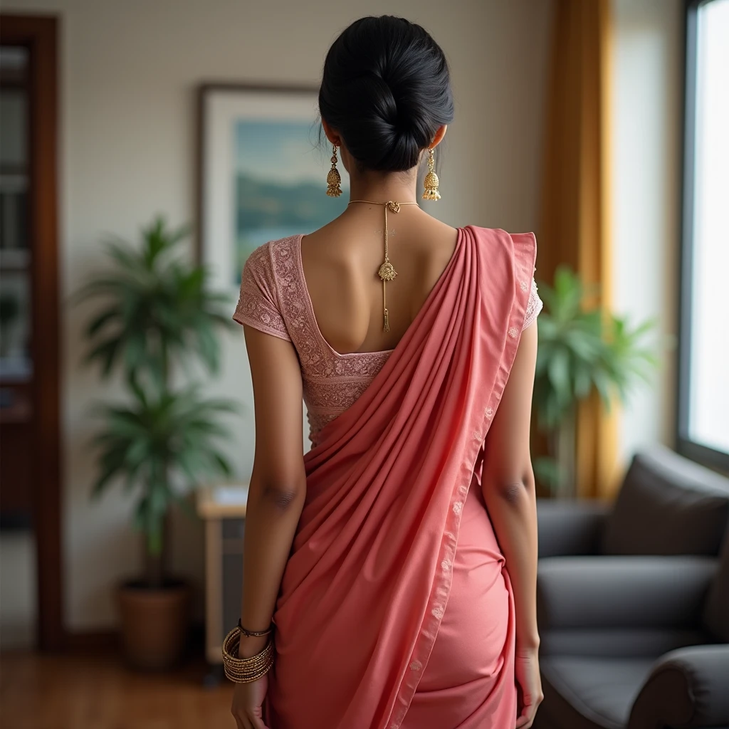 India Muslim mom naked at home