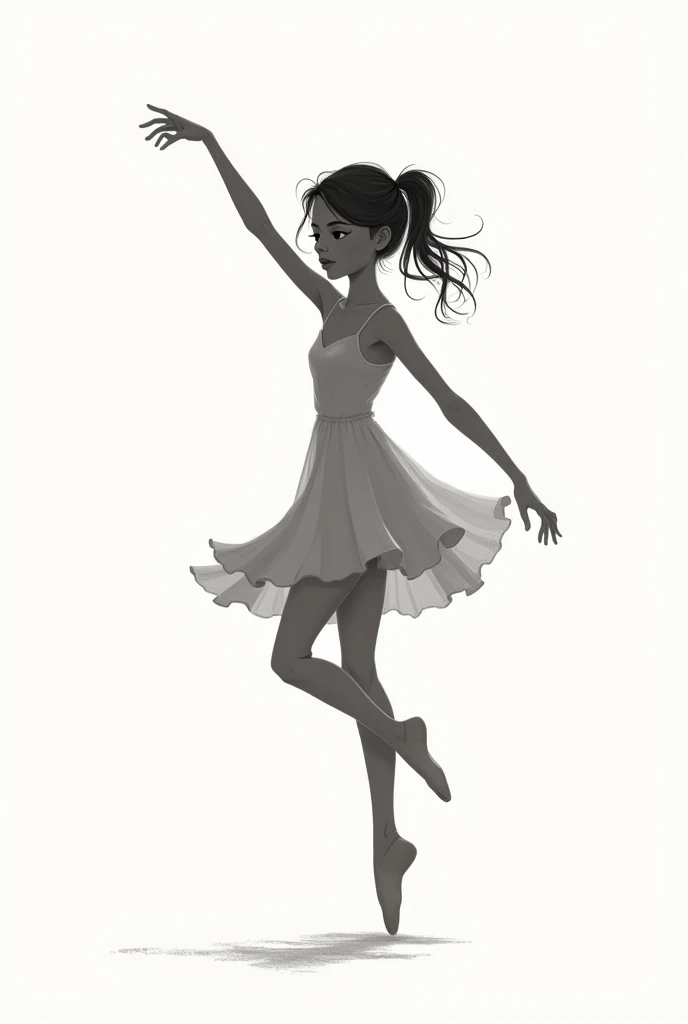 1girl,<lora:Test1>,detailed face,detailed eyes,nty,(upper body:1.3),art,drawing,ballet dancer,dynamic pose,portrait,perfect pretty face, <lyco:_GoodHands-beta2:1.0>