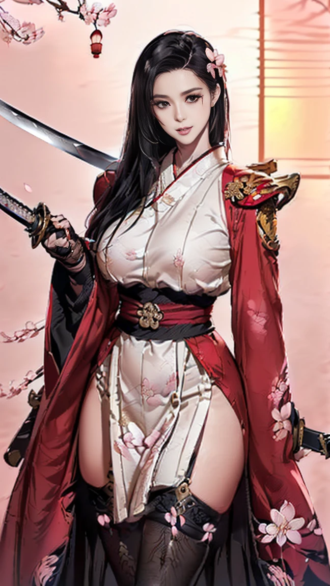 a close up of a woman with a sword in her hand, Ross Painting 2. 5, artgerm and rossdraws, Amano Yoshitaka realistic, Masayoshi Sudo and Art Germany, Ross Painting 1. 0, Rosdrus Sakimichan, Inspired by Kikuchi Yosai, Satoshi Kon's art style