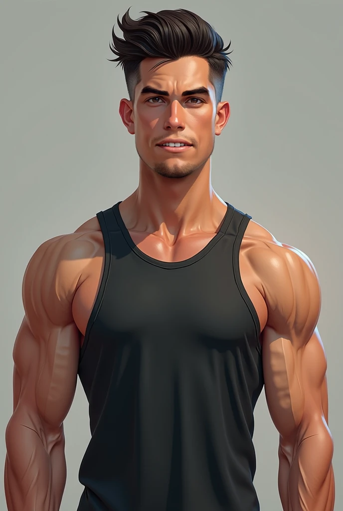 a muscular boy