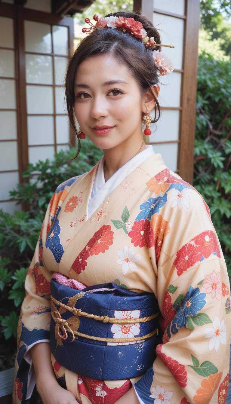 (Photorealistic: 1.2, Best Quality, 8k, Wet), (Man, 20 years old, Soji Okita, Yukata, Bamboo Sword, Sweat, Wet), Actor, Fine Skin, Smile, (Film Lighting), Tan, Soft Light, Double Eyelids, (Seductive), (((Excited))