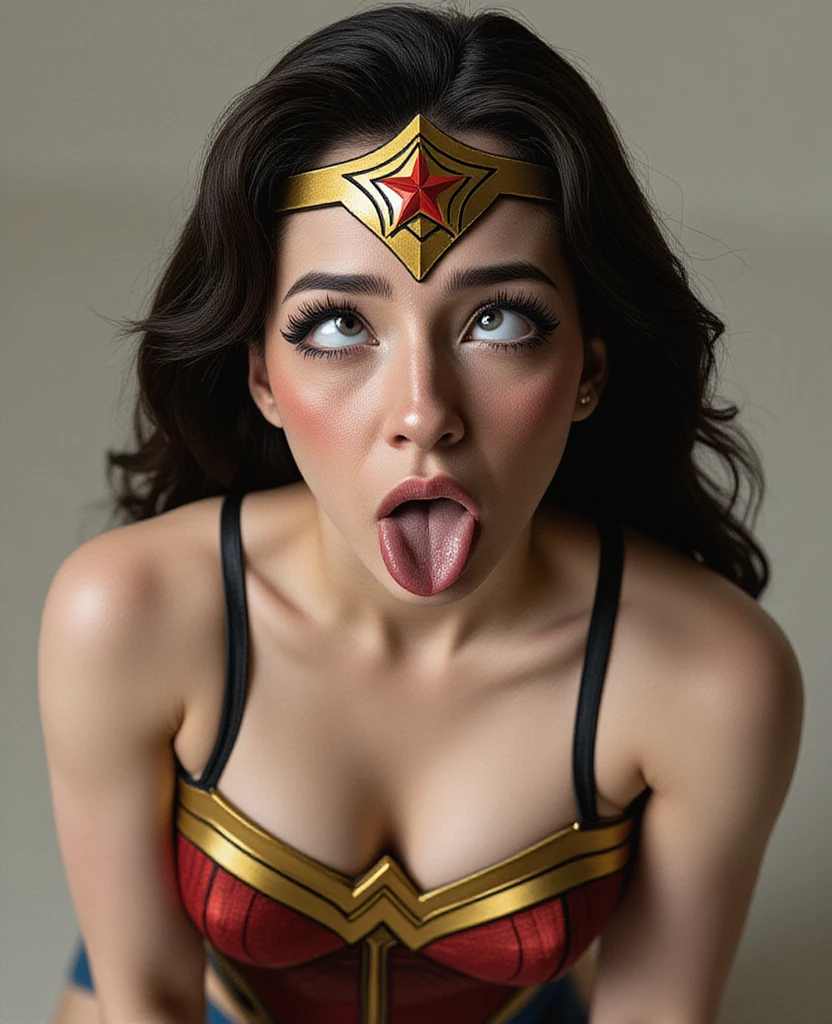 close up, (wonder woman),  biggerfakelips-16000