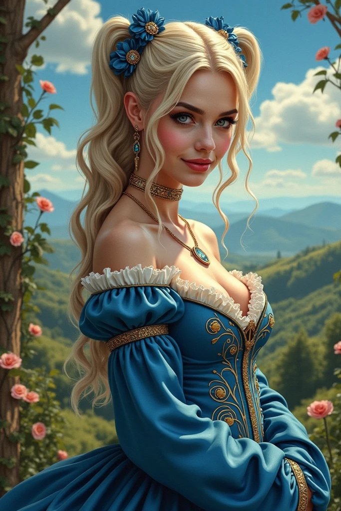 Masterpiece, absurdres,HDR,8k,best quality, ((beautifully detailed eyes and face)),
([ballgown|dirndl]::0.88)
((ballgown)), a woman in traditional bavarian dress, wearing a dirndl
 <lora:edgBavarianGown:1>