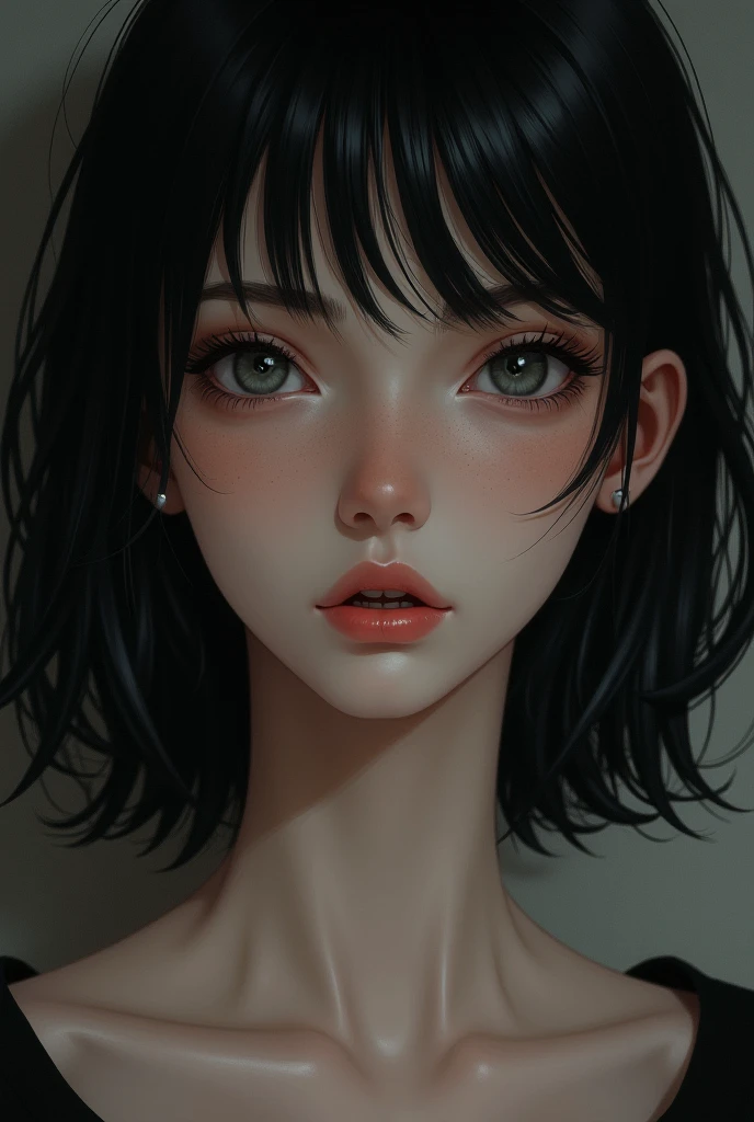 Mikasa Ackerman Mikasa Ackerman | Attack on Titan | Mappa,((midynight, Need, 8k, tmasterpiece:1.3)),   very beautiful queen, Slender Abs:1,1, (Big breasts:1.2).   ultra-detailed face, highly detailed lips, detailed eyes, double eyelid.   ((Make-up face. Red lipstick)), beautiful hair,   Super cute little face,   very beautiful face,   thin eyebrows,   flawless beautiful face,   ((black pupil)),   very beautiful eyes,   ((platinum eyes)),   beautiful and detailed makeup,   wet eye makeup,   eyelashes,  sharp nose,   earrings,full body,slutty look,
. Wearing a beautiful office outfit,big breasts,shy face,thick lips,thick figure, wearing a beautiful office outfit 