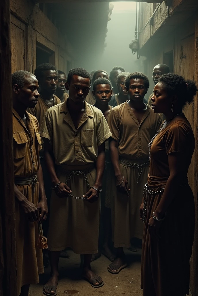 Social Consequences and Losses:
A painting featuring a scene of execution of those accused of witchcraft.
An image showing the consequences of unfair trials and public fear.