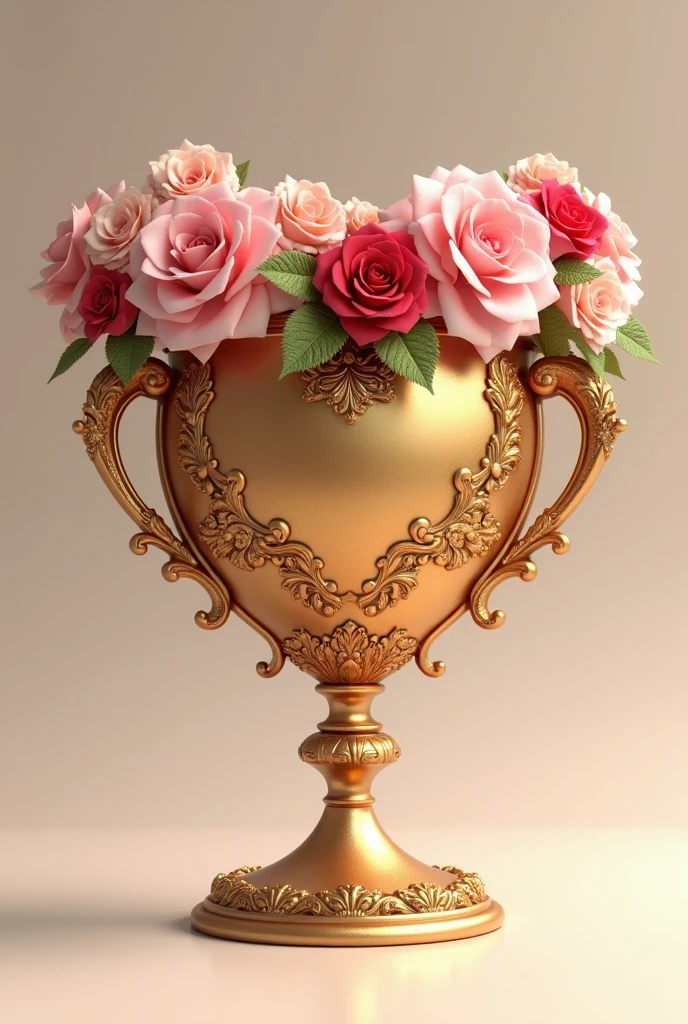 create Ariela baby shower trophy