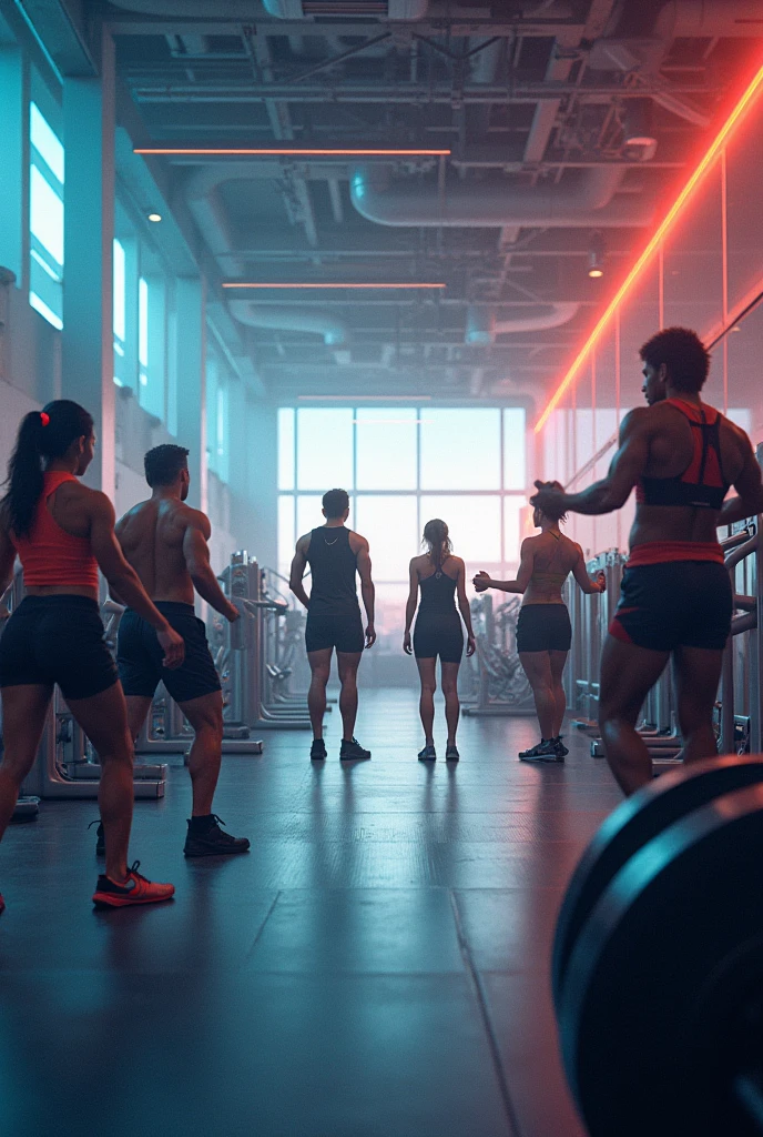 An image for a Facebook page about gyms