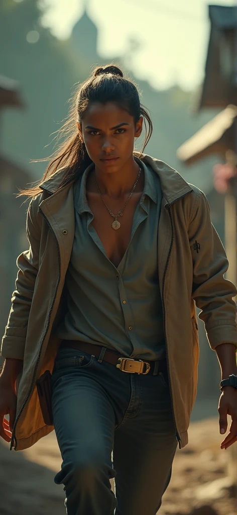 ((masterpiece), (solo character), (photorealistic:1.4), ),(best quality), (jennlaw smile), (epiCRealLife), (Jennifer Lawrence in jedioutfit), (Jennifer Lawrence big breasts), (Jennifer lawarence show cleavage), (lora:epiCFlashPhoto),(flashphoto), (flash photography) , (look at viewers), , (photoshoot), (Star wars theme), (beautiful landscape), (sunset), ((different close up camera angle shots) ( Jennifer Lawrence smile), ( in the canyon),  (squatting against wall), (from side), (jedi boots)