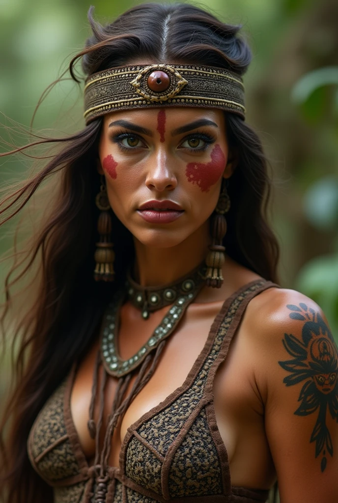 (best quality,4k,8k,highres,masterpiece:1.2),ultra-detailed,(realistic,photorealistic,photo-realistic:1.37),full body portrait of beautiful alien (light green skin, small cute antenna) native tribal woman in muddy primitive farm:1.2,(herding affectionate 3 foot tall 3 feet wide bioluminescent tentacle monsters)(primitive straw broad rim hat, colorful tribal belt, unclad, some tribal tattooing and intricate extensive body paint, curtains, confidence, big natural breastvid colors, outdoors, green pastures). (head to toe, show all of her)(Safe for work)
